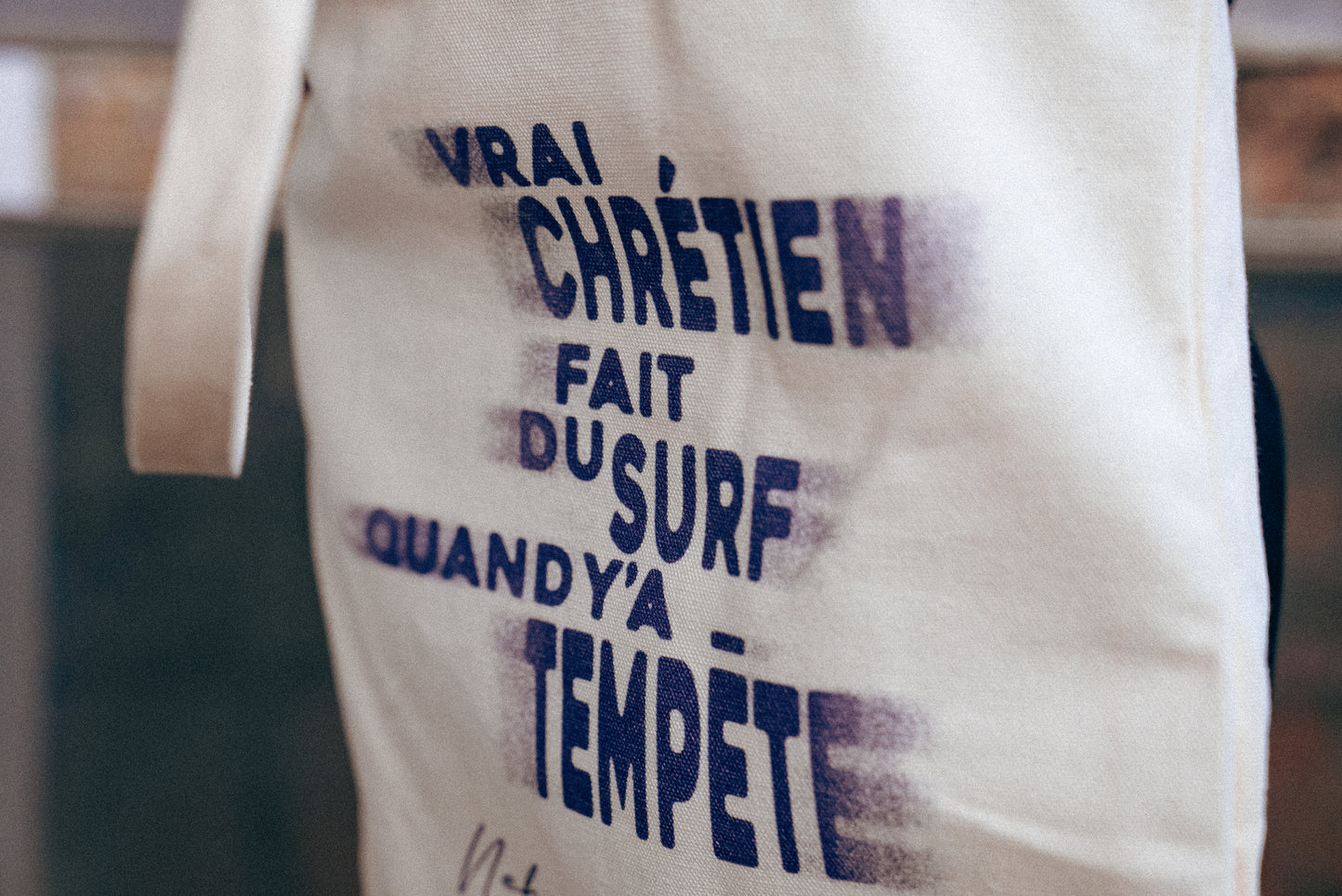 Tote Bag "Vrai Chrétien"