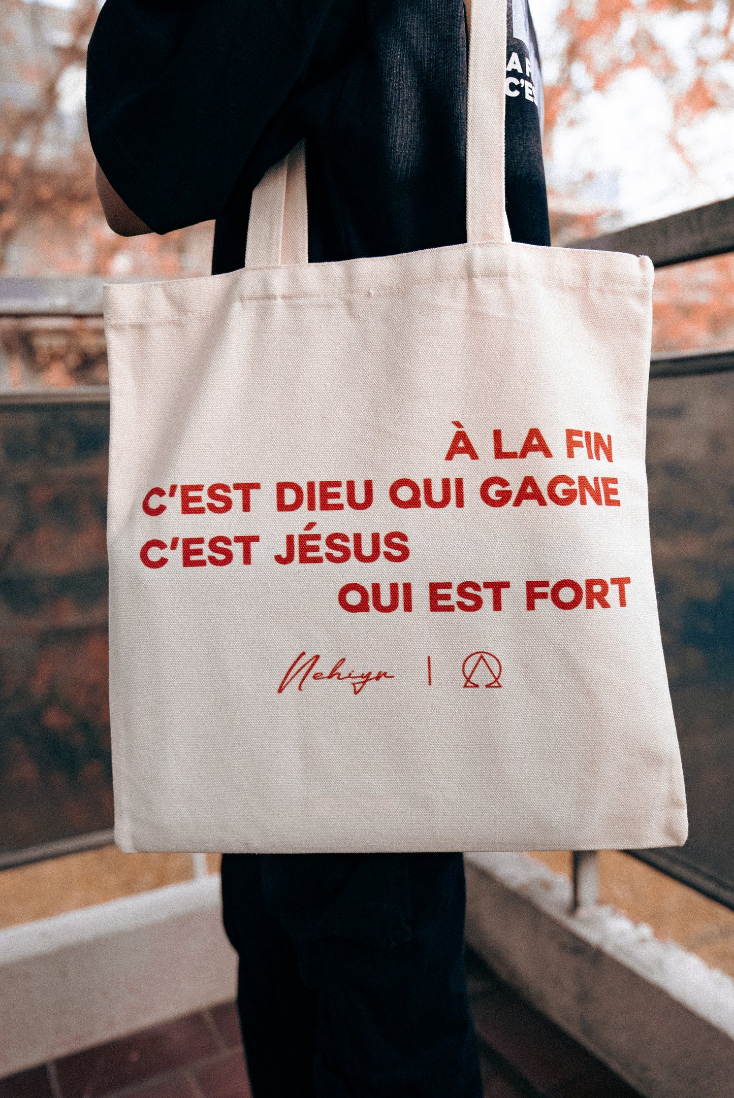 Tote Bag "À la fin c'est Dieu qui gagne"