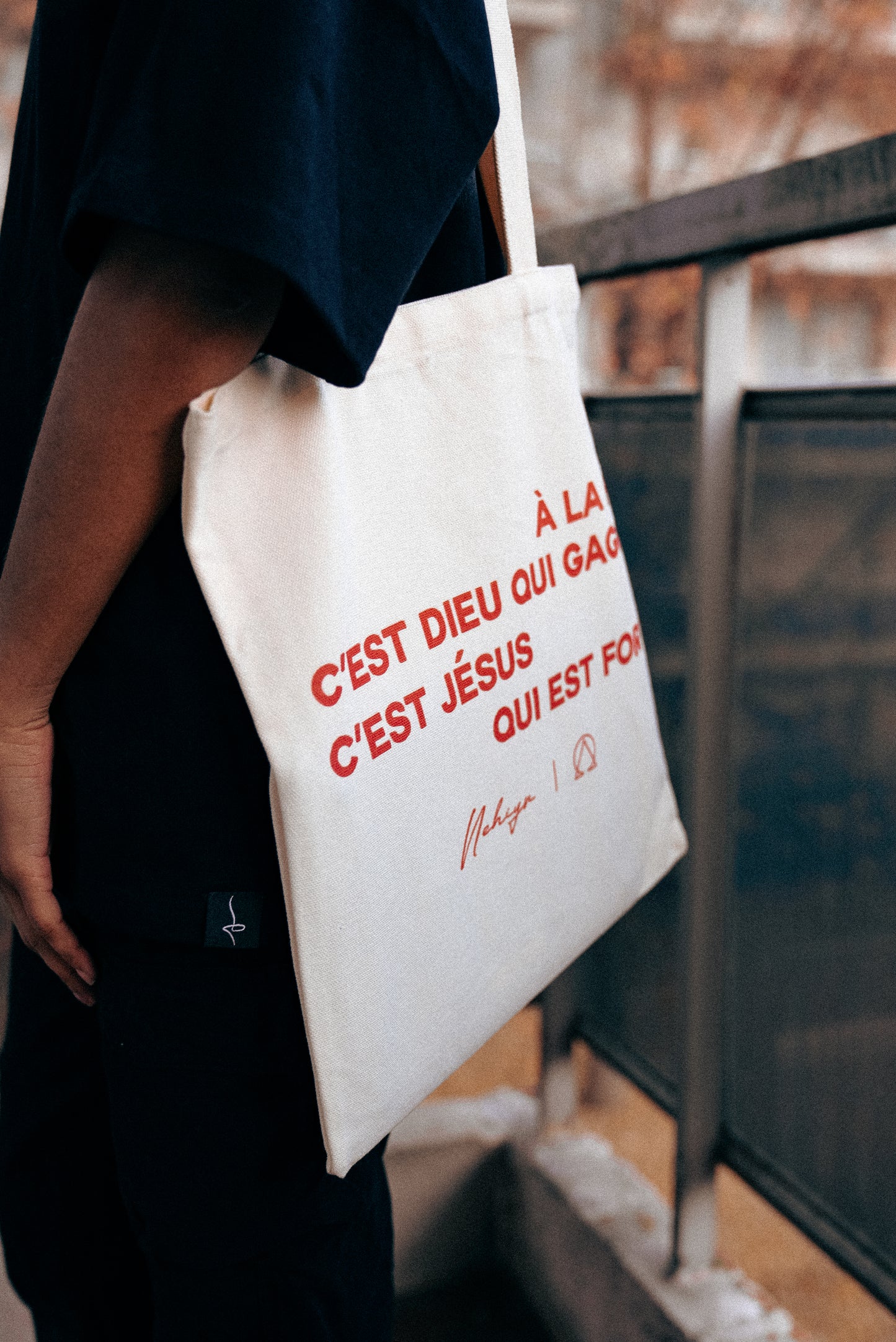 Tote Bag "À la fin c'est Dieu qui gagne"